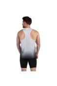REGATA OLYMPIKUS CORRE MASCULINO - Branco/preto