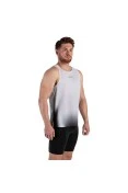 REGATA OLYMPIKUS CORRE MASCULINO - Branco/preto