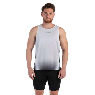 REGATA OLYMPIKUS CORRE MASCULINO - Branco/preto