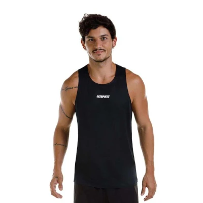 REGATA OLYMPIKUS CORRE MASCULINO - Preto