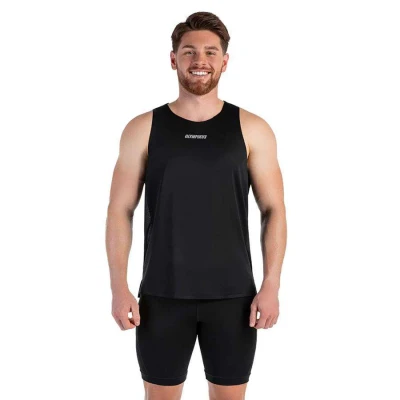 REGATA OLYMPIKUS CORRE MASCULINO - Preto/prata