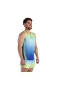 REGATA OLYMPIKUS CORRE MASCULINO - Verde/azul