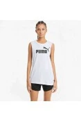 REGATA PUMA ESSENTIALS LOGO TANK FEMININA - Branco