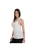 REGATA UNDER ARMOUR FLY BY FEMININA - Branco REGATA UNDER ARMOUR FLY BY FEMININA - Branco