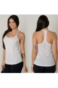 REGATA UNDER ARMOUR FLY BY RACERBACK FEMININA - Branco