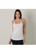 REGATA UNDER ARMOUR FLY BY RACERBACK FEMININA - Branco