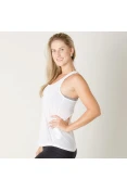 REGATA UNDER ARMOUR THREADBORNE STREAKER FEMININA - Branco
