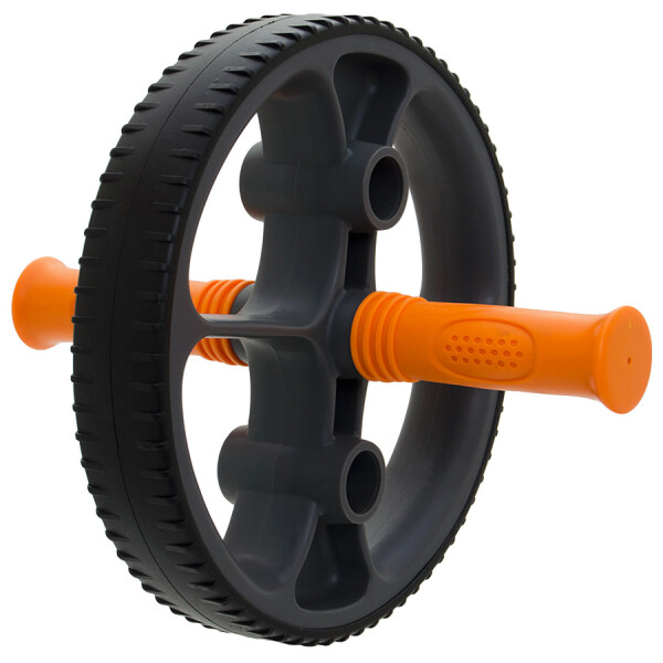 RODA VOLLO PARA EXERCÍCIOS ELITE - Grafite/laranja