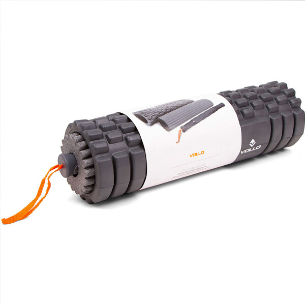 ROLO VOLLO DE MASSAGEM E LIBERAÇÃO MIOFASCIAL 3 EM 1 - Grafite