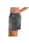 SAIA ADIDAS DENIM FEMININA - Preto
