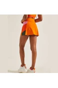 SAIA SHORT COLCCI RECORTES SPORT BEACH FEMININA - Laranja