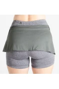 SAIA SHORTS ADIDAS FEMININA - Chumbo/grafite
