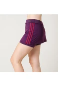 SAIA SHORTS ADIDAS GINÁSTICA VIDA FEMININA - Roxo