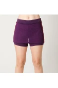 SAIA SHORTS ADIDAS GINÁSTICA VIDA FEMININA - Roxo