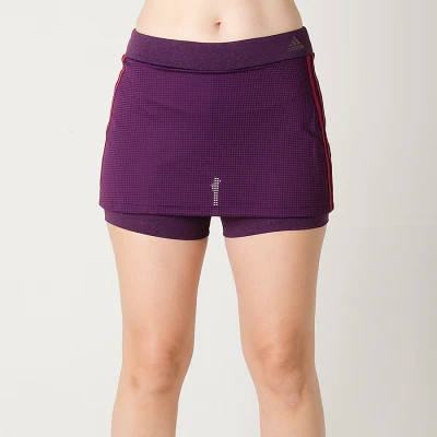 SAIA SHORTS ADIDAS GINÁSTICA VIDA FEMININA - Roxo