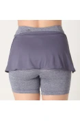 SAIA SHORTS ADIDAS M FEMININA - Marinho/cinza