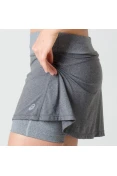 SAIA SHORTS ASICS CORE FEMININA - Grafite