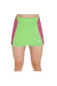 SAIA SHORTS MIZUNO RUN SAYONARA COMPRESSÃO FEMININA - Verde/pink