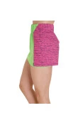 SAIA SHORTS MIZUNO RUN SAYONARA COMPRESSÃO FEMININA - Verde/pink
