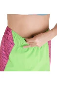 SAIA SHORTS MIZUNO RUN SAYONARA COMPRESSÃO FEMININA - Verde/pink