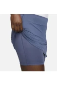 SAIA SHORTS NIKE DF VCTRY SKIRT FEMININA - Azul