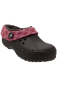 SANDÁLIA CROCS BLITZEN WINTER PLAID INFANTIL - Marrom