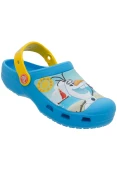 SANDÁLIA CROCS CC OLAF FROZEN CLOG INFANTIL - Azul celeste/amarelo