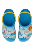 SANDÁLIA CROCS CC OLAF FROZEN CLOG INFANTIL - Azul celeste/amarelo