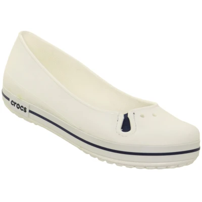 SANDÁLIA CROCS CROCBAND FLAT FEMININO - Branco