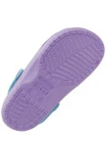 SANDÁLIA CROCS FROZEN CLOG INFANTIL - Lilas/azul celeste