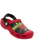 SANDÁLIA CROCS LIGHTNING MCQUEEN CLOG INFANTIL - Vermelho/preto