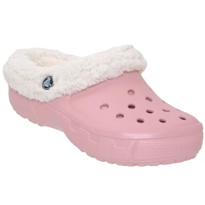 SANDÁLIA CROCS MAMMOTH EVO CLOG INFANTIL - Rosa/branco