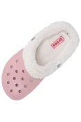 SANDÁLIA CROCS MAMMOTH EVO CLOG INFANTIL - Rosa/branco