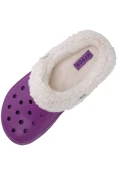 SANDÁLIA CROCS MAMMOTH EVO CLOG INFANTIL - Roxo/branco