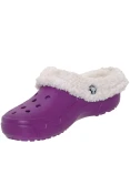 SANDÁLIA CROCS MAMMOTH EVO CLOG INFANTIL - Roxo/branco