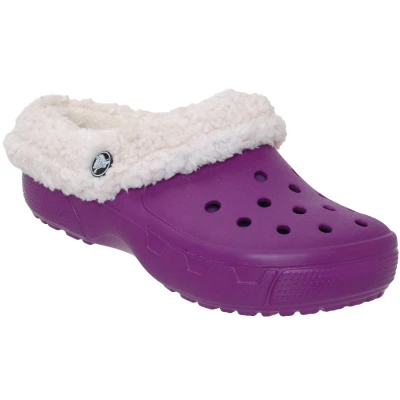 SANDÁLIA CROCS MAMMOTH EVO CLOG INFANTIL - Roxo/branco