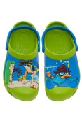 SANDÁLIA CROCS PHINEAS E FERB INFANTIL - Verde/azul