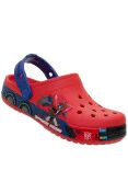 SANDÁLIA CROCS TRANSFORMERS OPTIMUS PRIME INFANTIL - Vermelho/azul