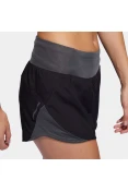 SHORT RUN IT ADIDAS FEMININO - Preto/grafite