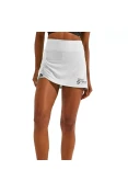 SHORT SAIA COLCCI COM ELÁSTICO REGULÁVEL SPORT RUNNING FEMININO - Branco