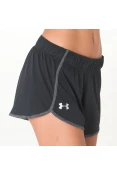 SHORT UNDER ARMOUR MESH 5IN FEMININO - Preto