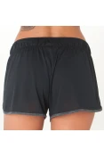 SHORT UNDER ARMOUR MESH 5IN FEMININO - Preto