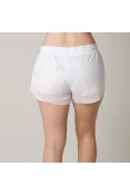 SHORTS ADIDAS 2 EM 1 MESH FEMININO - Branco
