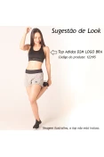 SHORTS ADIDAS 2IN1 SOFT TOUCH FEMININO - Cinza/preto