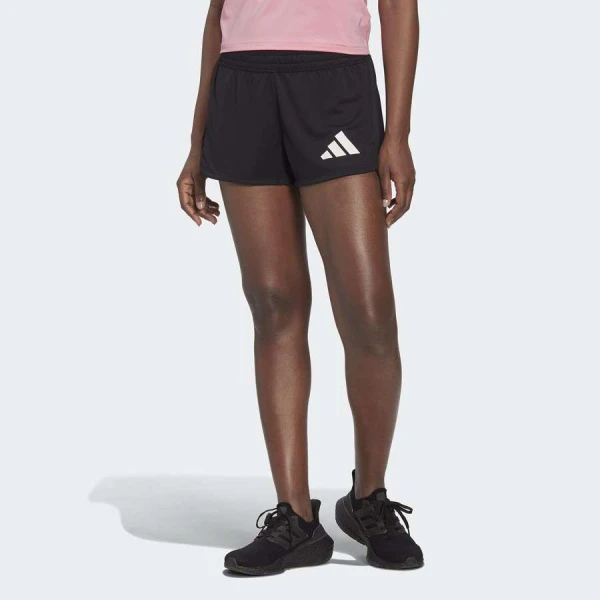 SHORTS ADIDAS 3 BAR PCR FEMININO - Preto