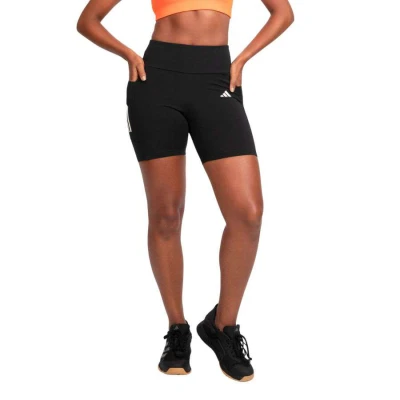 SHORTS ADIDAS 3 LISTRAS C/BOLSO FEMININO - Preto