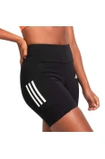 SHORTS ADIDAS 3 LISTRAS C/BOLSO FEMININO - Preto
