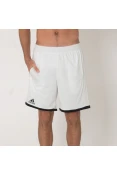 SHORTS ADIDAS COURT MASCULINO - Branco/preto