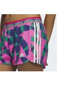 SHORTS ADIDAS FARM PACER FEMININO - Pink/verde