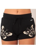 SHORTS ADIDAS FARM RIO FEMININO - Preto/bege